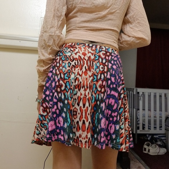 Top shop cheetah print skirt - Picture 8 of 8
